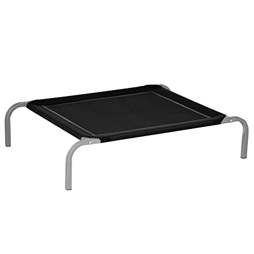 PawHut Cama Elevada para Perros Gatos Transpirable Cama Mascotas 90x65x20 cm...