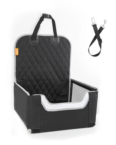 Toozey Asiento de Coche para Perro Pequeños y Medianos, Impermeable Cómodo...