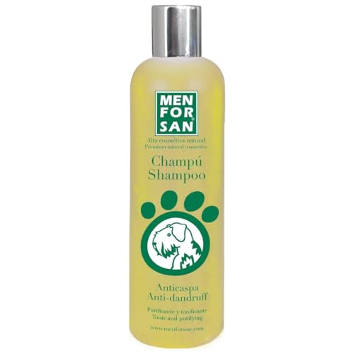 Champú Perros Anticaspa MENFORSAN - 300 ml - Combate la caspa y descamaciones...