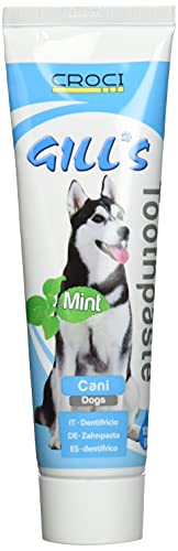 Croci Gill'S - Pasta De Dientes Para Perros Con Menta, Para La Limpieza E...