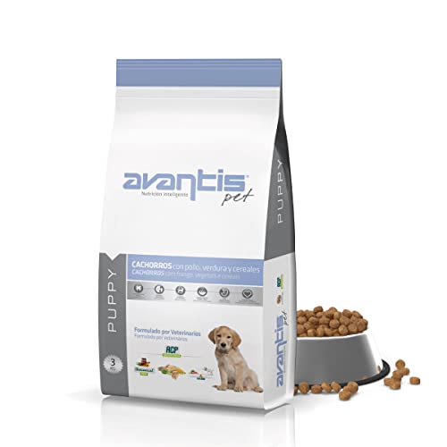 Avantis Pet Puppy - Pienso para Perros Cachorros de Cualquier Raza - 3 kg -...