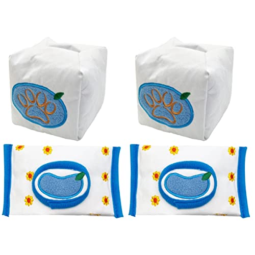 POPETPOP 4 Piezas Almohadilla para Olfatear Mascotas Juguetes para Perros...