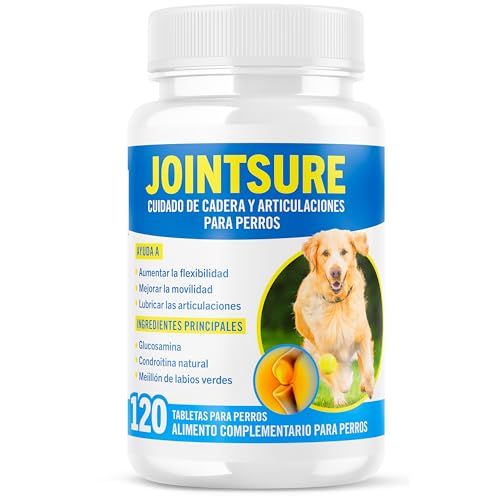 JOINTSURE Condroprotector Perros I con gran concentración de mejillon labios...