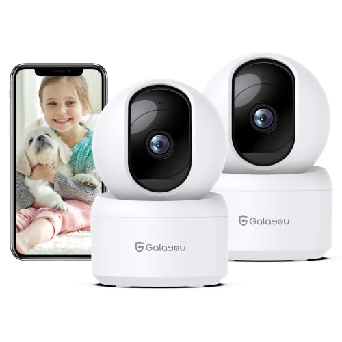 GALAYOU 2K Cámara Vigilancia WiFi Interior Camara Vigilancia Bebé IP con Vista...