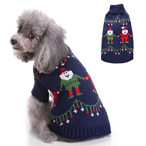 Jersey de Navidad para Perro, suéter de Navidad Suave de Invierno para Perro,...