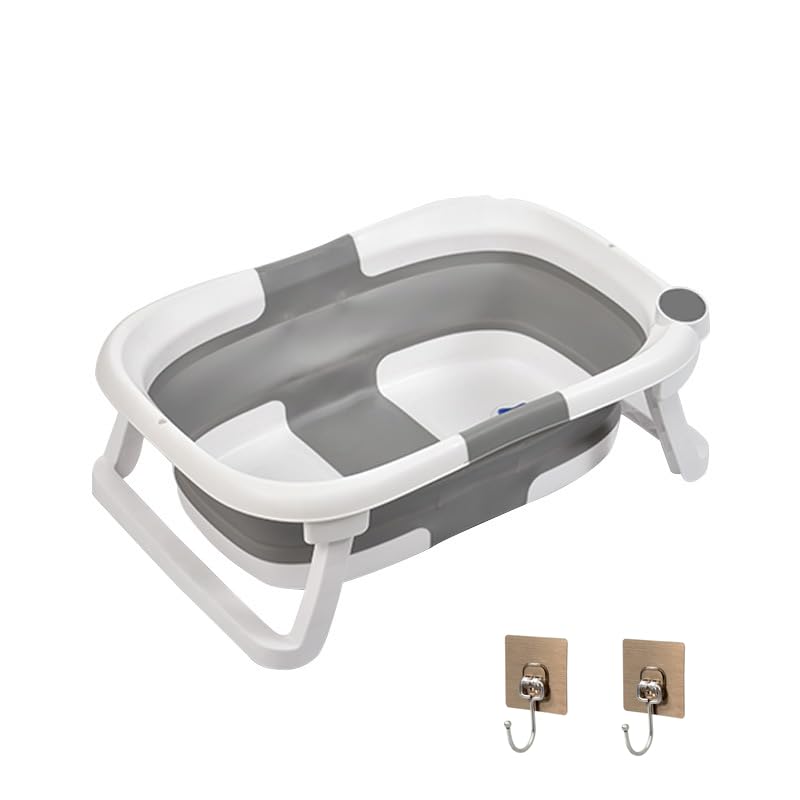 Wuudi Plegable Bañera para Perros, Altura Ajustable Multifuncional Bañera para...