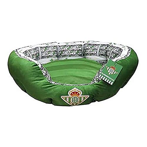 Real Betis Balompié, Cama Tipo Cesto para Animales de Compañía, Talla S-M,...