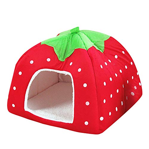 othulp Cama Gato Caseta Perro Interior Nido Mascota Mascota Cueva Cama de...