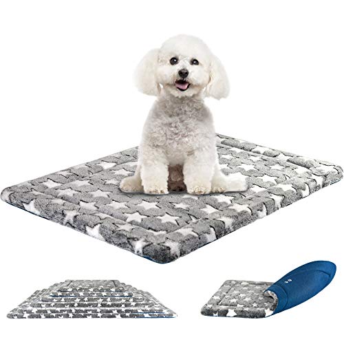 KROSER Almohadilla para Perros Colchoneta Reversible Colchón para Mascotas...