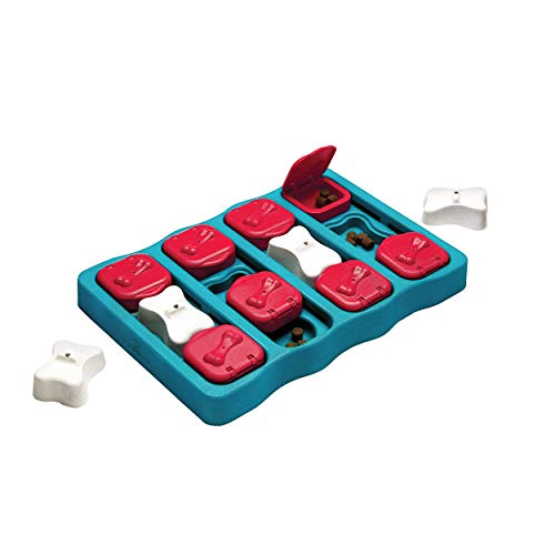 Nina Ottosson por Outward Hound Dog Brick - Dispensador interactivo de...