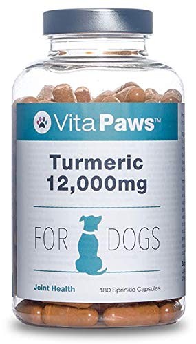 Curcumina 12,000mg para perros - Con vitamina C y con extracto de pimienta negra...