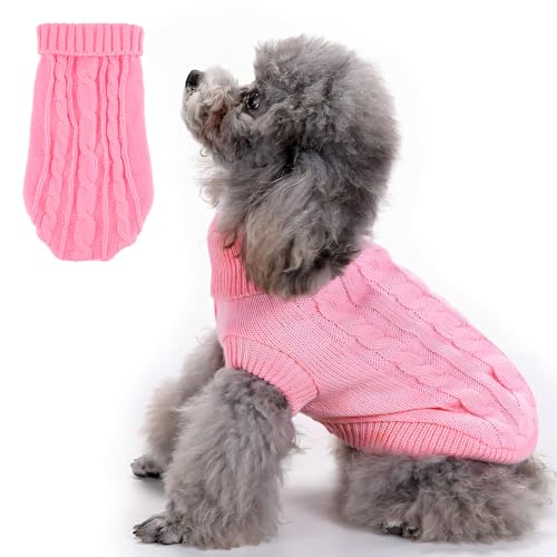 Jersey Perro Pequeño, ACTOYS Ropa Perro Pequeño, Suéter Cálido para Perros,...