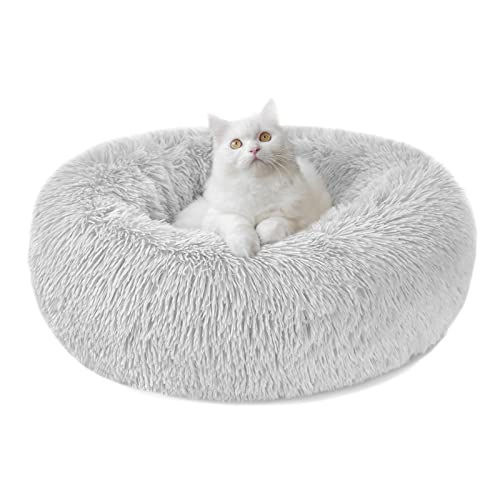 Nepfaivy Cama para Gatos y Perros Pequeños - Cojines Cama Antiestrés para...