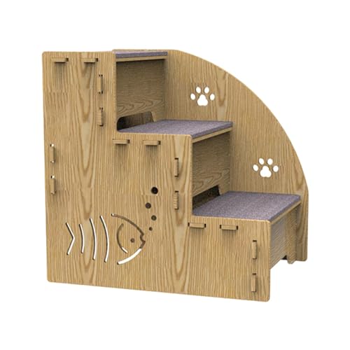 Escalones para mascotas para perros pequeños, escaleras para perros para cama,...
