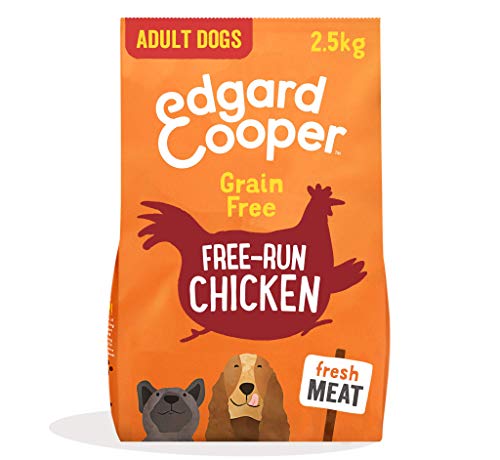 Edgard & Cooper Pienso para Perros, Adultos, (Pollo, 2.5kg), Alimento seco...