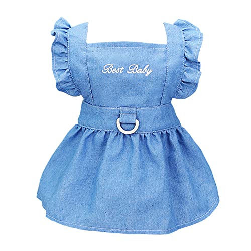 Vestido de Perro Cachorro Falda de Lujo Ropa de Perro Vestidos de Princesa...