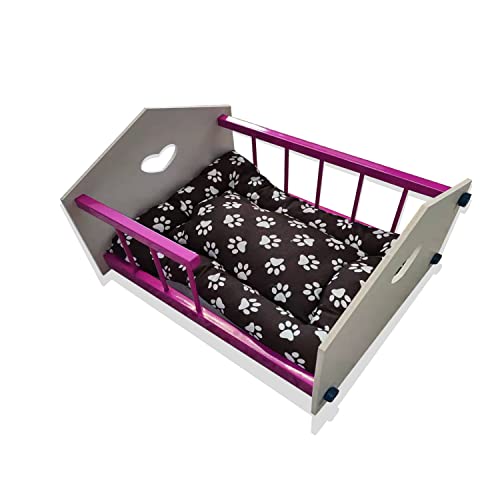 Genérico Cama para Mascotas. Cuna Metal Lavable. Cunas para Perros y Gatos....