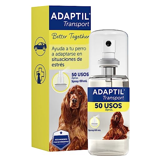Adaptil Transport - Antiestrés para Perros - Viajes, Transporte, Temblores,...