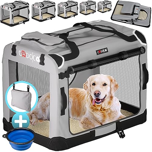 Cadoca Transportadora Mascotas Talla XXL Plegable 92x64x64cm Transportín Bolsa...