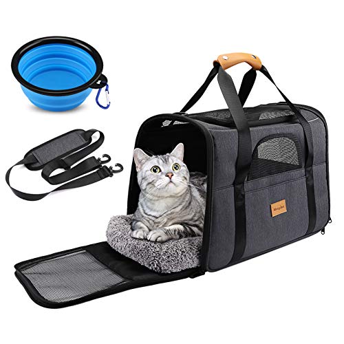 morpilot Transportín Perro Transportín Gato, Bolsa Transporte Transpirable...