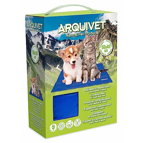 Arquivet- Alfombra refrescante para Perros y Gatos 40x50, Alfombra...