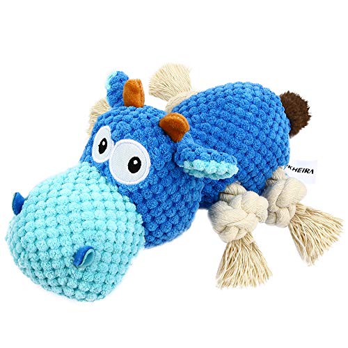 Juguetes chirriantes de Navidad para perros, juguetes de peluche para perros con...