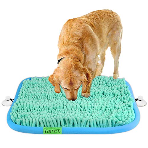 LAMTWEK17 'x 21'Alfombra Olfativa Perros,Snuffle Mat,Juguete Perro...