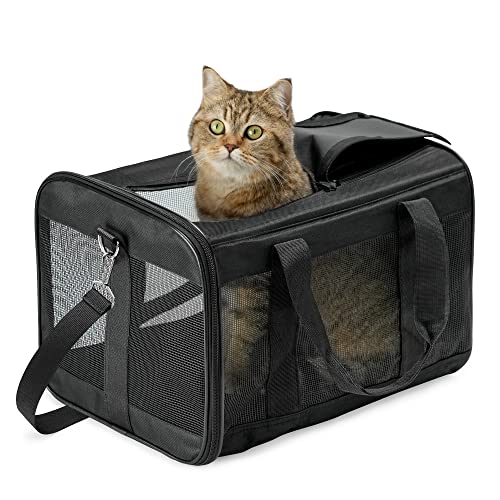HITSLAM Transportin Gato/Transportin Perro Pequeño Mascotas Cómodo Bolso para...