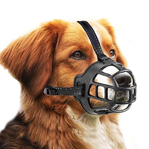 OHCOZZY Bozal para Perros, Bozal De Canasta para Perros Pequeños, Medianos Y...