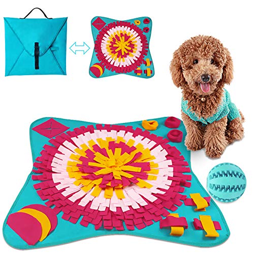 TOPSEAS Snuffle Mat para Perros,Alfombra Olfato Perro Mat 70 *...