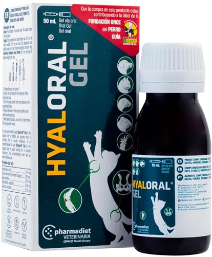 Farmadiet Hyaloral Gel de Acido Hialurónico para Perros y Gatos - 50 ml