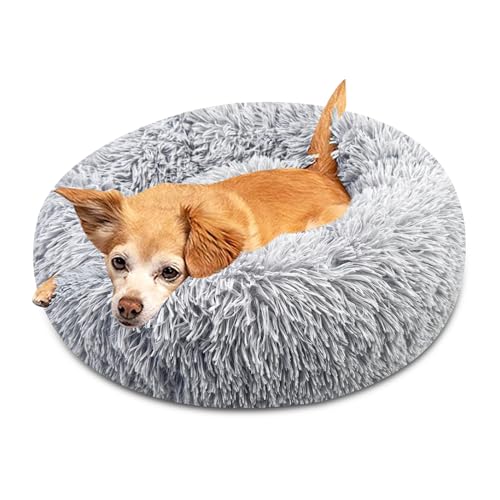 Brevanza Cama Perro CóModo Y CáLida, Felpa Camas para Gatos Invierno, Cojin...