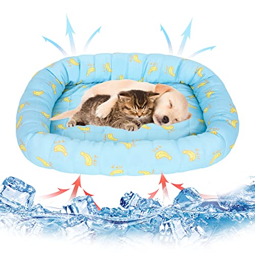 GLAITC Esterilla de Refrigeración para Perros, 45x40cm Manta Cama Refrescante...