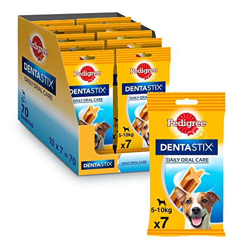 Pedigree Dentastix Snack Dental para la Higiene Oral de Perros Pequeños (10...