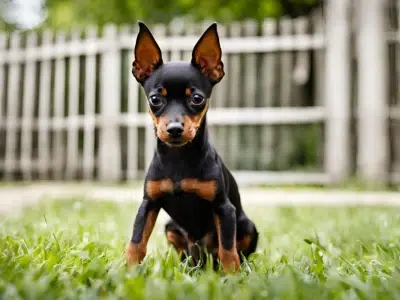 pinscher entrenamiento