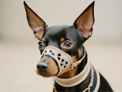 bozal para mini pinscher