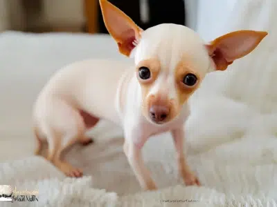 mini pincher blanco