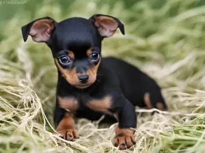 mini pinscher bebe