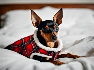 abrigo para mini pinscher