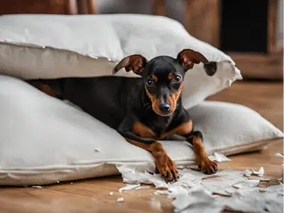 destrozos pinscher miniatura