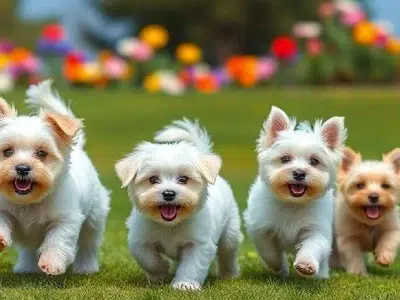 perros pequeños blancos