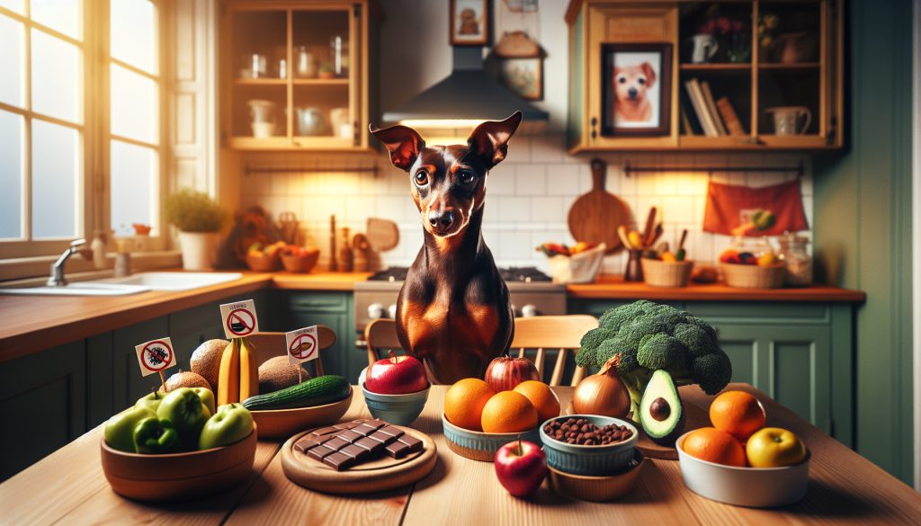 alimentos pinscher prohibidos