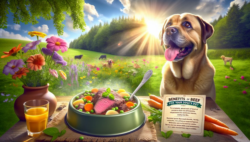 Beneficios del buey en la dieta de tu perro